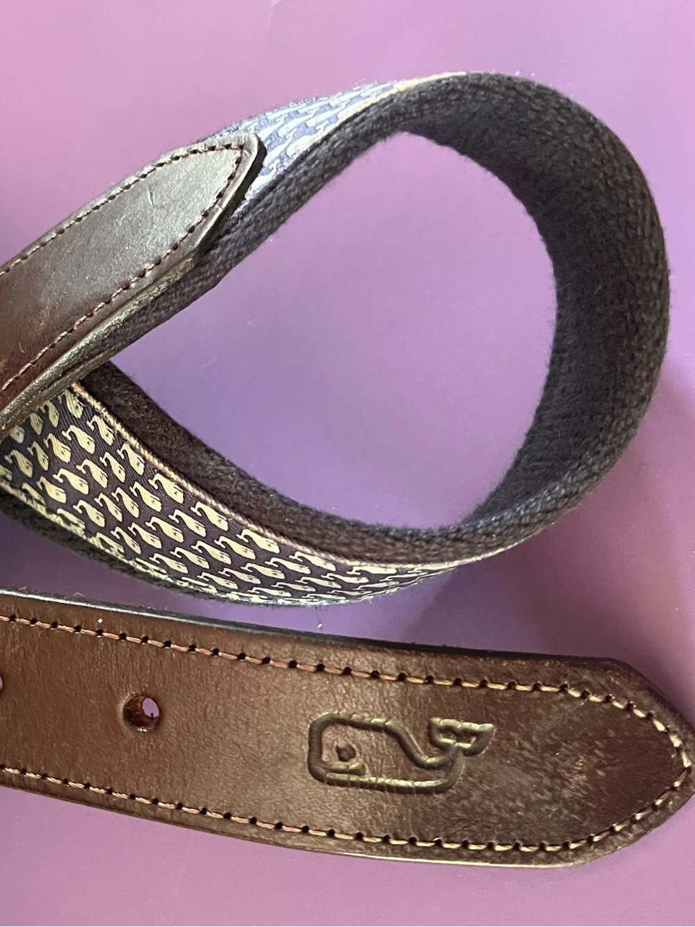 Vineyard Vines Whale Belt